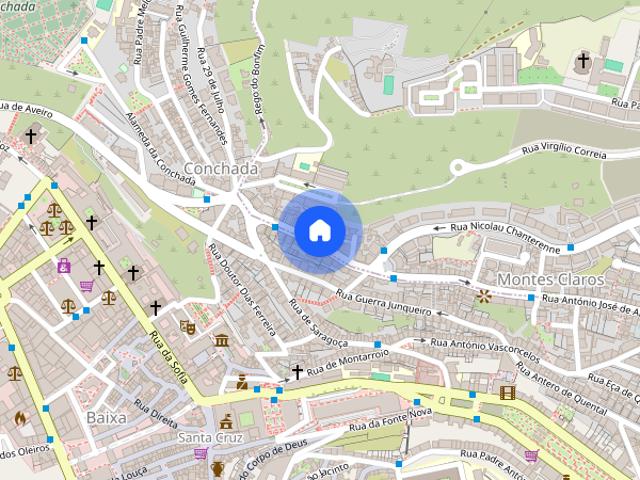 Room for rent in 6 bedroom apartment in Coimbra