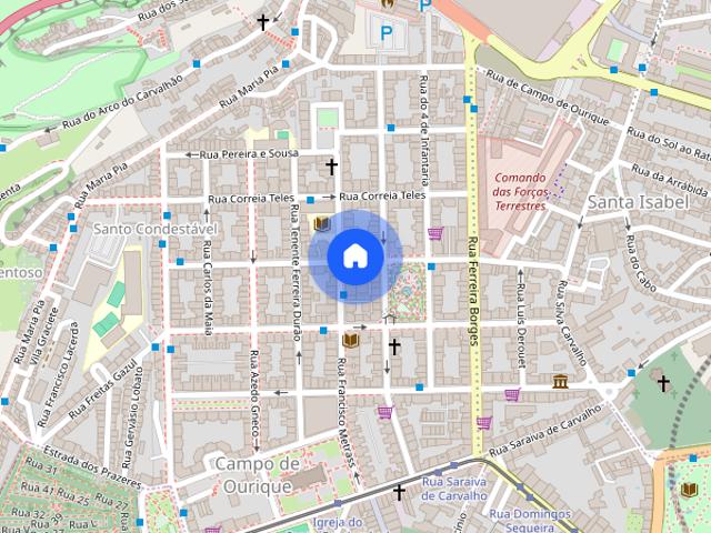 Room for rent in 7 bedroom apartment in Lisbon