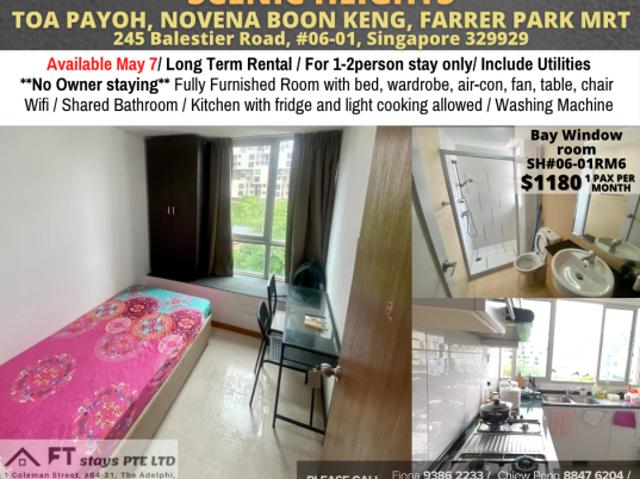 Room For Rent Toa Payoh