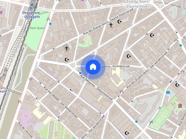 Room in a shared apartment for rent in Brussels