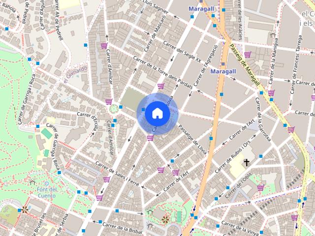 Room in a shared flat for rent in el Guinardo, Barcelona