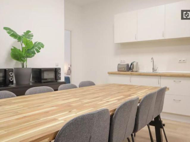 Room in a shared 13 bedroom apartment for rent in Cortes, professionals and students only