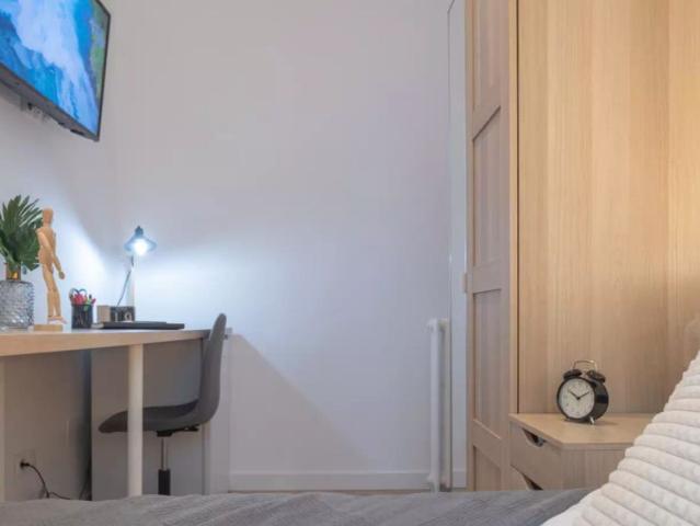Room in a shared 5 bedroom apartment for rent in Niño Jesús, Madrid, professionals only