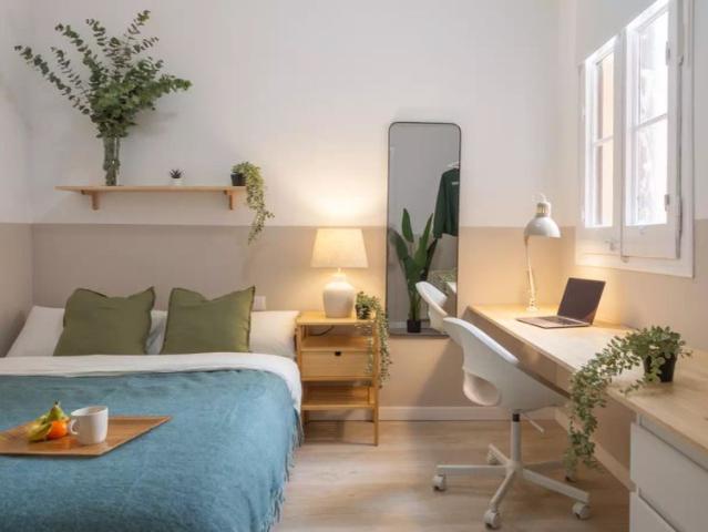 Room in a shared 5 bedroom apartment for rent in Sant Andreu, perfect for professionals and students