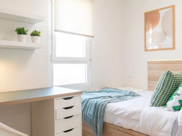 Room in a shared 6 bedroom apartment for rent in Valverde, no couples