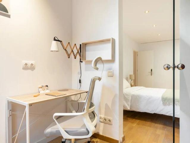 Room in a shared 6 bedroom apartment for rent in Vila de Gràcia