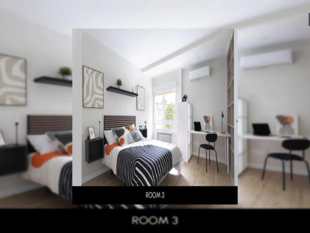 Room in a shared 7 bedroom apartment for rent in Vallehermoso