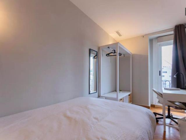 Room in a shared 8 bedroom apartment for rent in La Gran Vía perfect for students or professionals