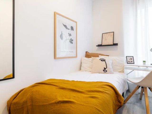 Room in a shared 9 bedroom apartment for rent in Embajadores, Madrid