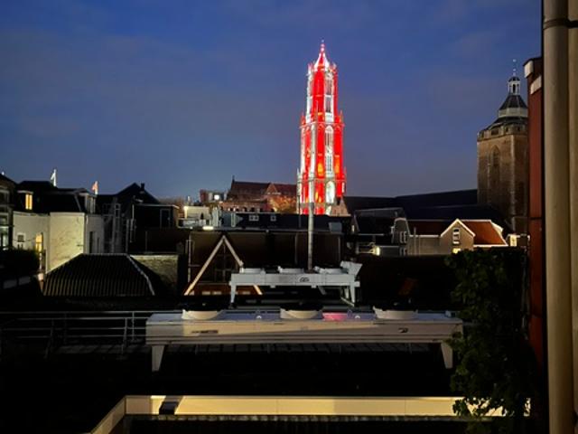 Room in central Utrecht Maisonnette with Dom view