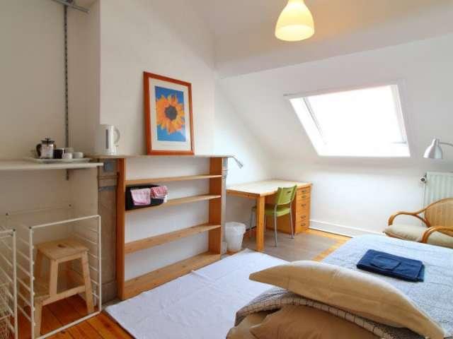Room in shared 4 bed flat in Haut Saint Gilles, Brussels