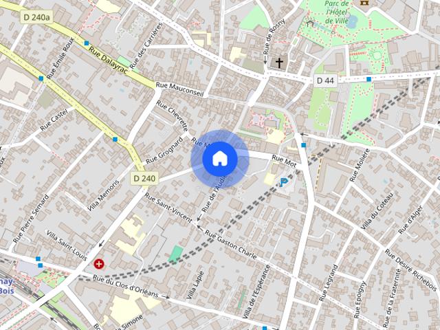 Room in shared flat for rent in Hôtel de Ville Village