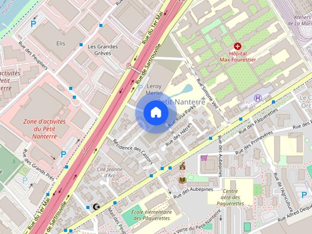 Room in shared flat for rent in Petit Nanterre, Paris