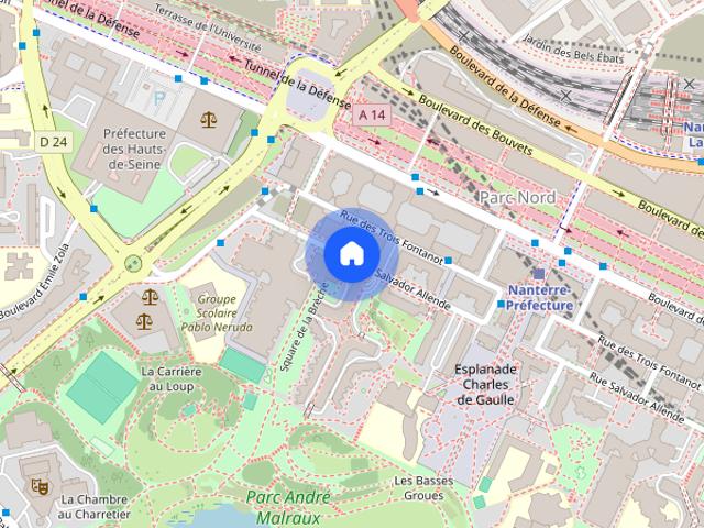 Room in shared flat, Parc Nord, Nanterre