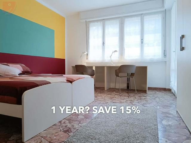 Room in Via Antonio Vivaldi, Trento for 75 m² with 3 bedrooms