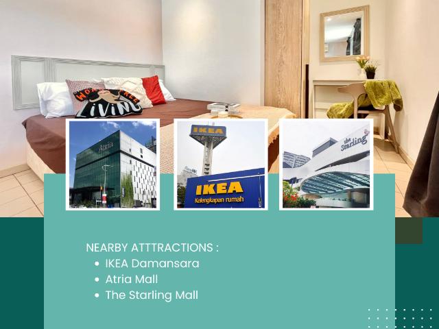Room Rent With NO DEPOSIT ‍♀️ Near IKEA Damansara ❗ Can Fit 3 People