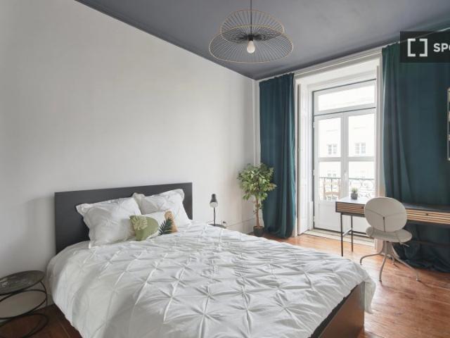 Quarto disponível para alugar em apartamento compartilhado com 6 quartos em Lisboa