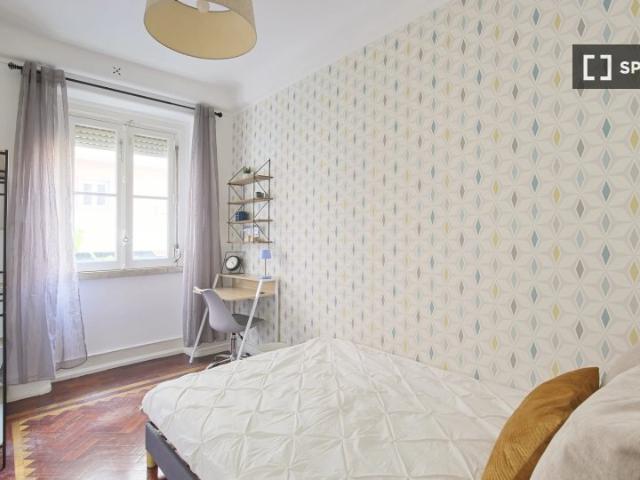 Quarto em apartamento partilhado para alugar em Lisboa