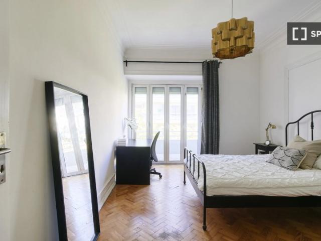 Quarto em apartamento partilhado para alugar em Lisboa