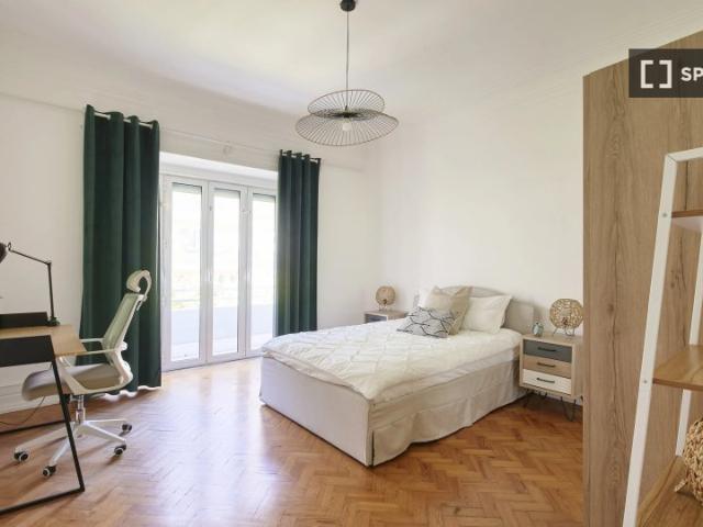 Quarto em apartamento partilhado para alugar em Lisboa