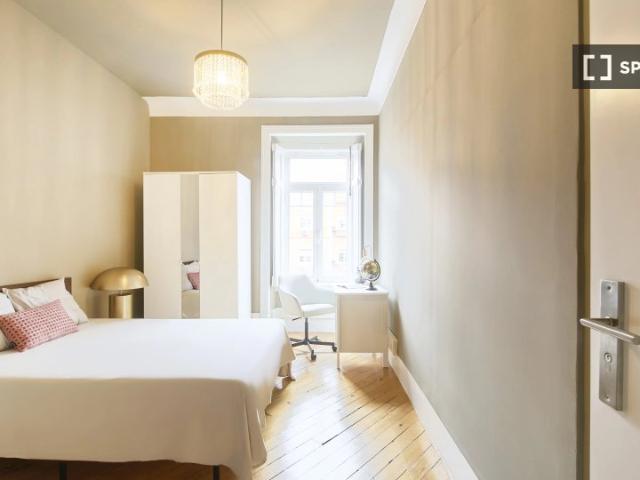 Quarto em apartamento compartilhado com 8 quartos, Lisboa