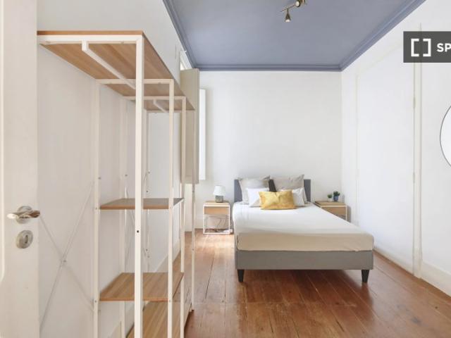 Quarto em apartamento compartilhado de 4 quartos para alugar em Lisboa