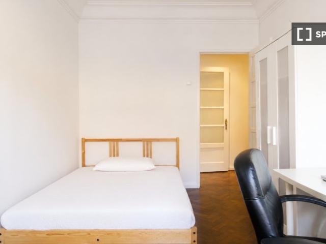 Quarto em apartamento partilhado de 7 quartos para alugar, Lisboa