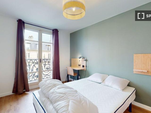 Chambre dans un appartement partagé de 12 chambres, Vaugirard, Paris