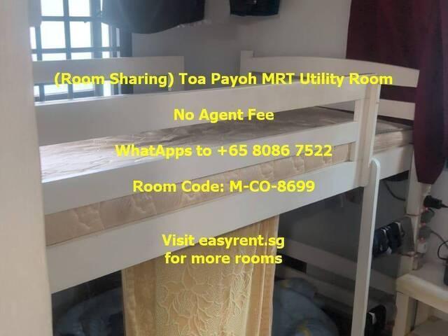 Room Sharing Toa Payoh MRT Utility Room
