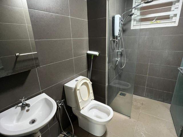 Room with attached bathroom