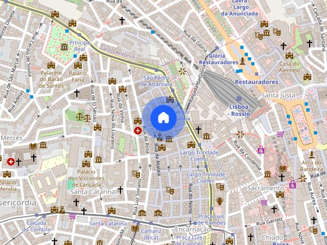 Rooms for rent at Bairro Alto Chiado