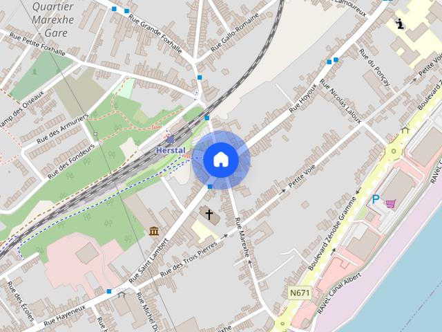 Rooms for rent in 3 bedroom house in Liege