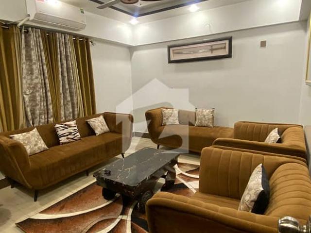 Road Facing | 1400 Sq Ft Luxury 20th Floor | 3 Spacious Bedrooms With Attached Baths Flat For Sale In North Nazimabad Block F