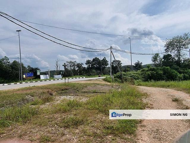 Road frontage. Freehold Industrial Land at Kerling
