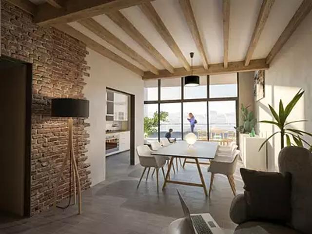 Roanne 42300 Achat / Vente appartement 5 pièces t5 au dernier étage