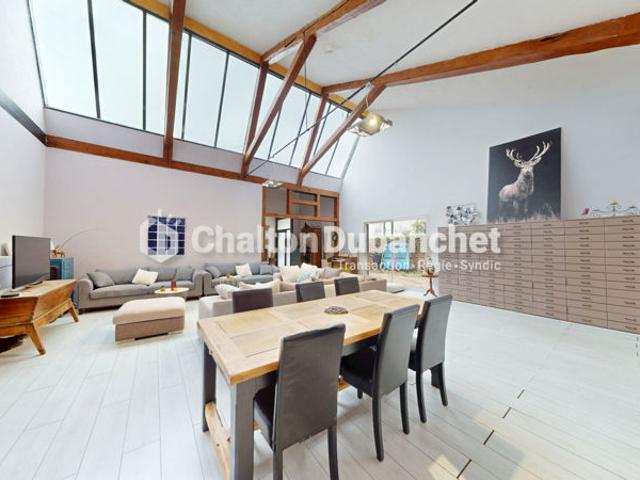 ROANNE Loft 250 m2 4 chambres extérieur privatif