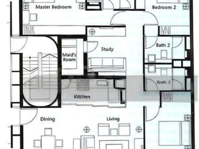 Robertson Blue D9, Apartment