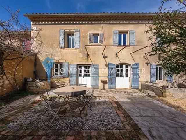 Robion 84440 Achat / Vente maison 7 pièces t7