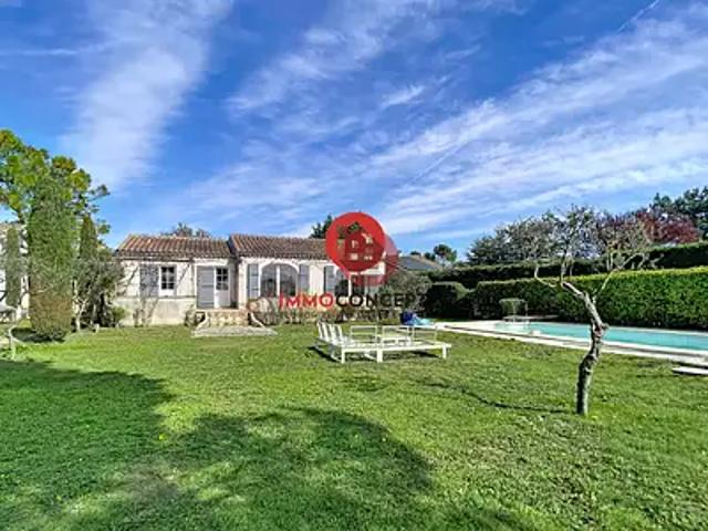 Rochefort du Gard 30650 Achat / Vente maison 4 pièces t4 piscine terrasse