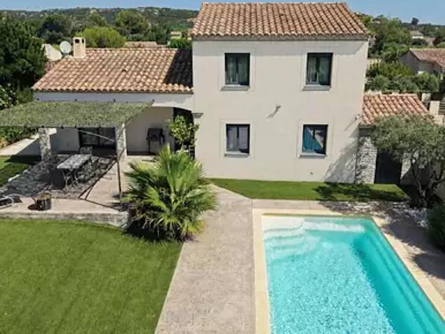 Rochefort du Gard 30650 Achat / Vente maison 6 pièces t6 piscine jardin
