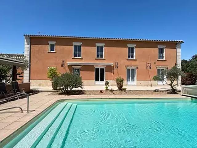 Les Angles 30133 Achat / Vente maison 8 pièces t8 piscine jardin