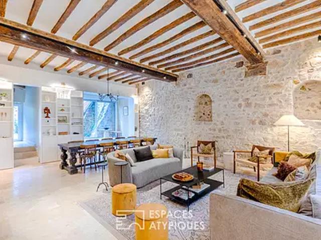 Rochefort en Yvelines 78730 Achat / Vente maison 7 pièces t7 au dernier étage terrasse