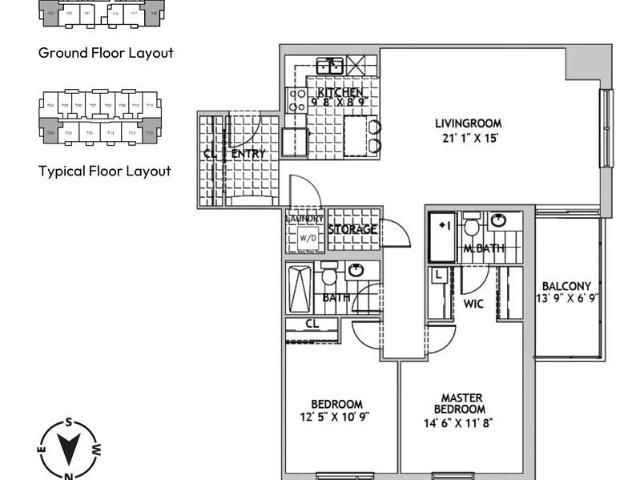 Rockwell Place III 2 Bedroom Apartment for Rent at 1600 Rockwell Dr, Kingston, ON K7M 0L2 Gardiners