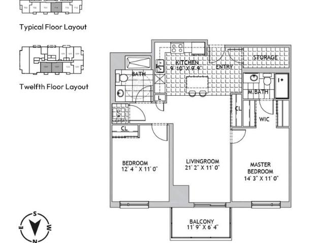 Rockwell Place III 2 Bedroom Apartment for Rent at 1600 Rockwell Dr, Kingston, ON K7M 0L2 Gardiners