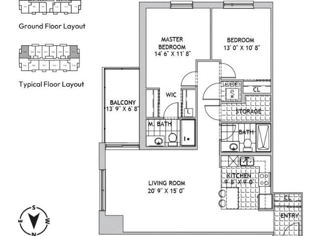 Rockwell Place III 2 Bedroom Apartment for Rent at 1600 Rockwell Dr, Kingston, ON K7M 0L2 Gardiners