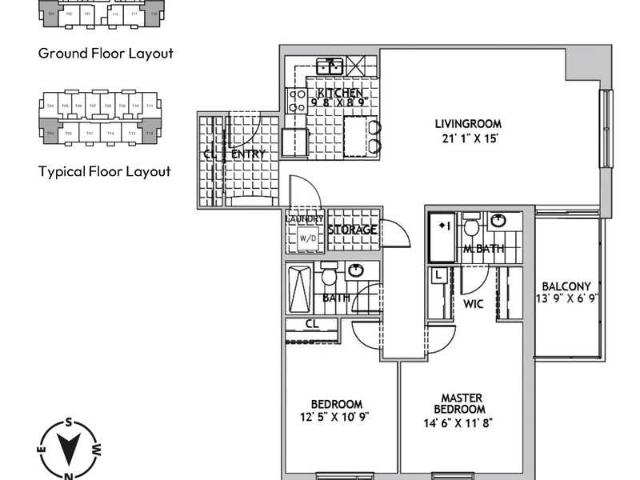 Rockwell Place III 2 Bedroom Apartment for Rent at 1600 Rockwell Dr, Kingston, ON K7M 0L2 Gardiners