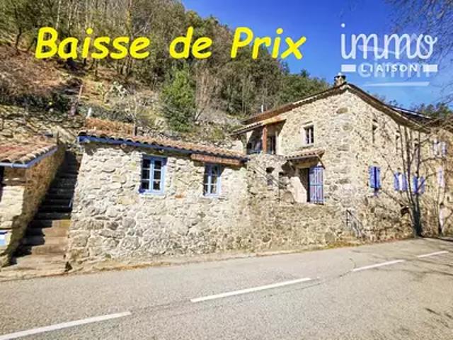 Rocles 07110 Achat / Vente maison 8 pièces t8