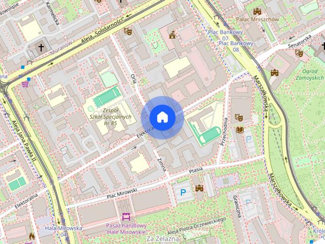 Śródmieście, Elektoralna 12A, 2 Pokoje, 56 m², taras, komórka, garaż
