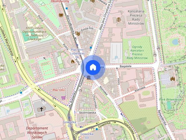 Śródmieście Pl. Unii Nowe Studio Widok