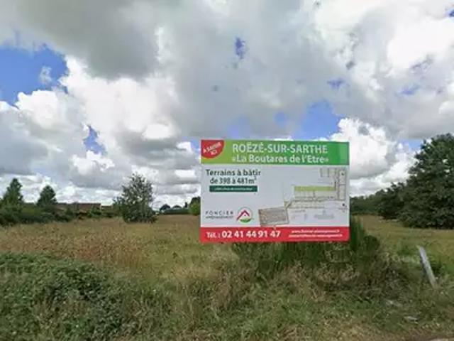 Roézé sur Sarthe 72210 Programme neuf terrain neuf à vendre